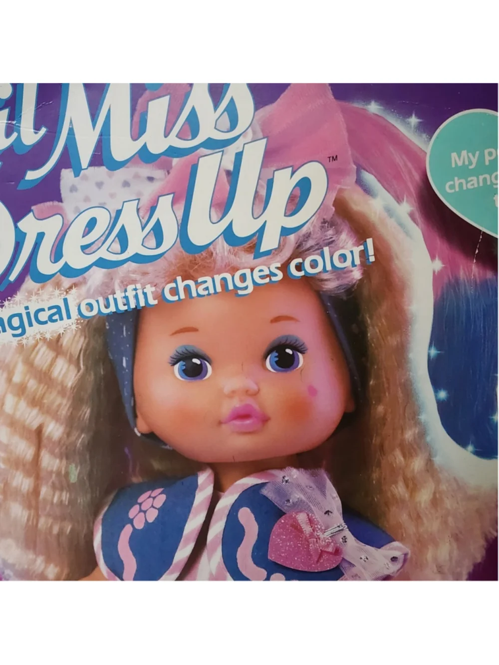 Vintage 1989 Mattel Lil Miss Dress Up Doll 4097 Brand New In Box NIB 80s Rare